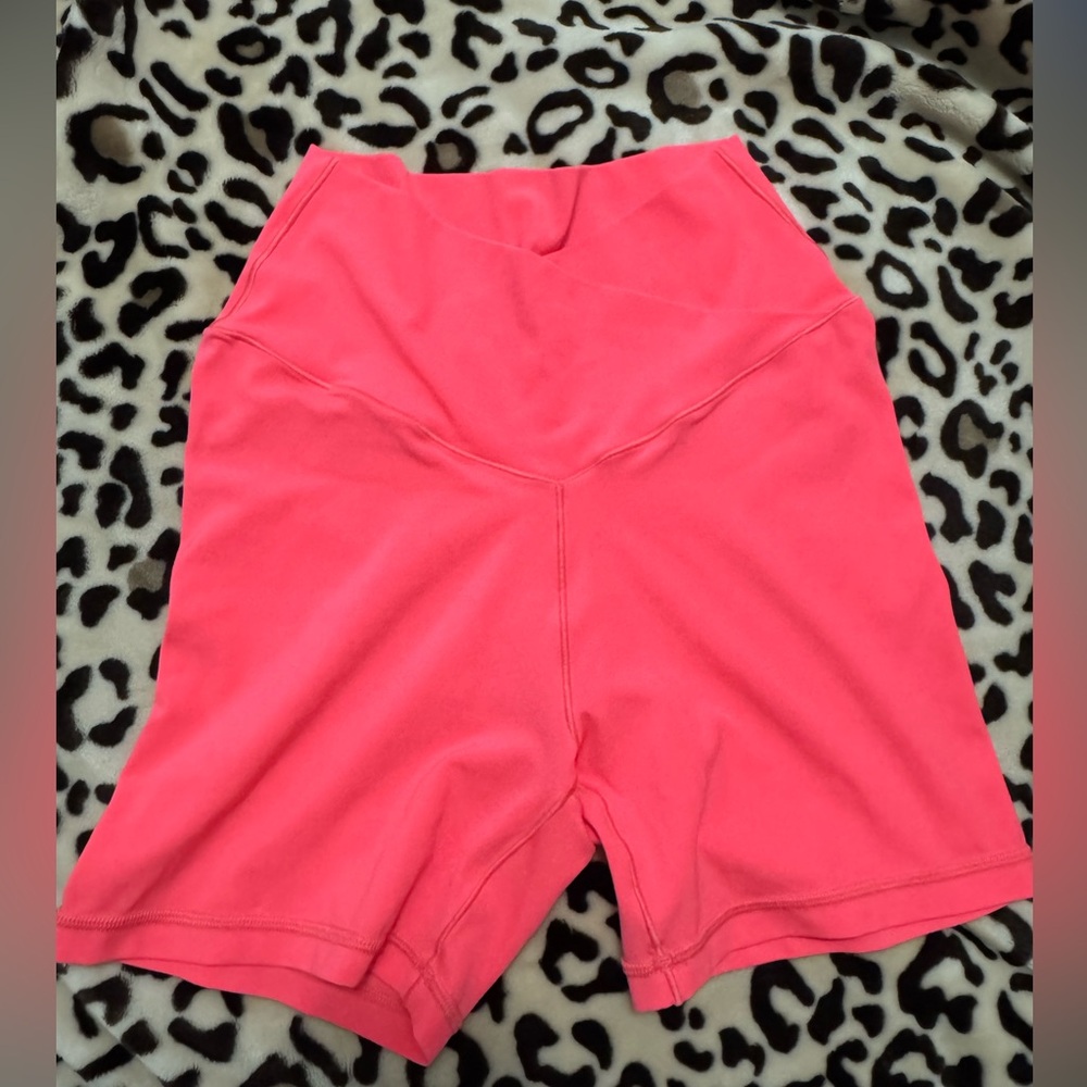aerie high waisted biker shorts